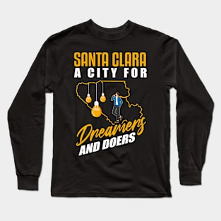 Santa Clara San Francisco United States Design Long Sleeve T-Shirt